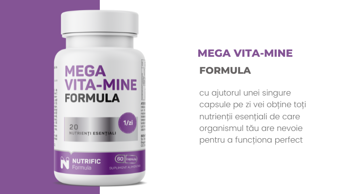Mega Vita-Mine Formula Nutrific sindrom de tunel carpian