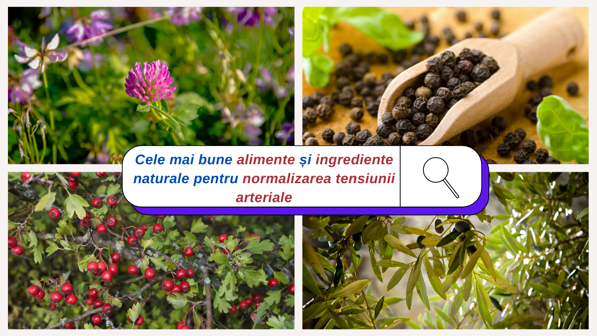 Cele mai bune alimente și ingrediente naturale pentru normalizarea tensiunii arteriale