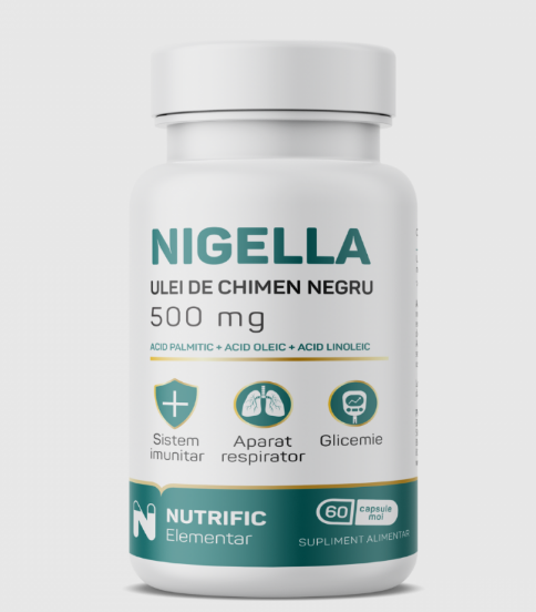 Nigella Nutrific Ulei de chimen negru Nigella Nutrific Ulei de chimen negru