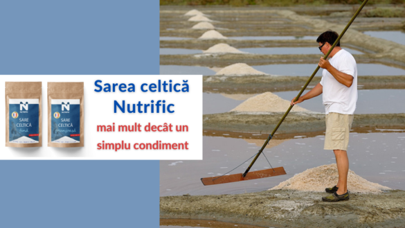 Sarea celtică Nutrific – mai mult decât un simplu condiment