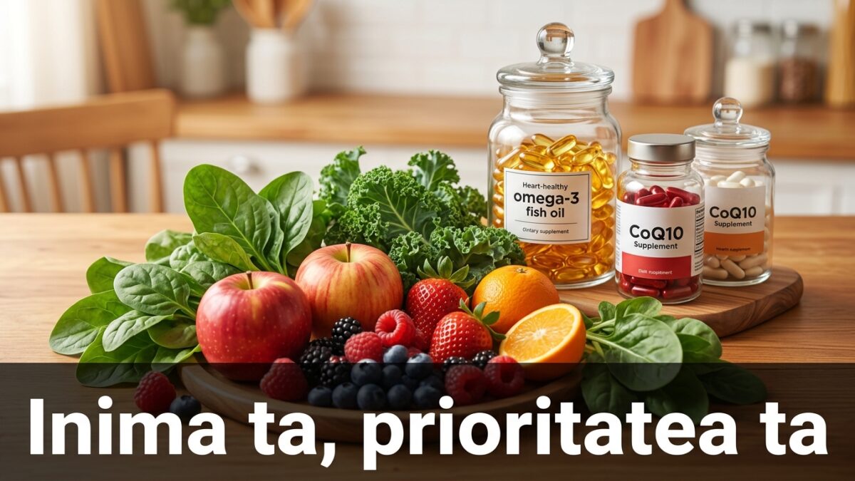 Cele mai bune strategii pentru a menține sănătatea cardiovasculară după 40 de ani: Suplimente vs Dietă Echilibrată