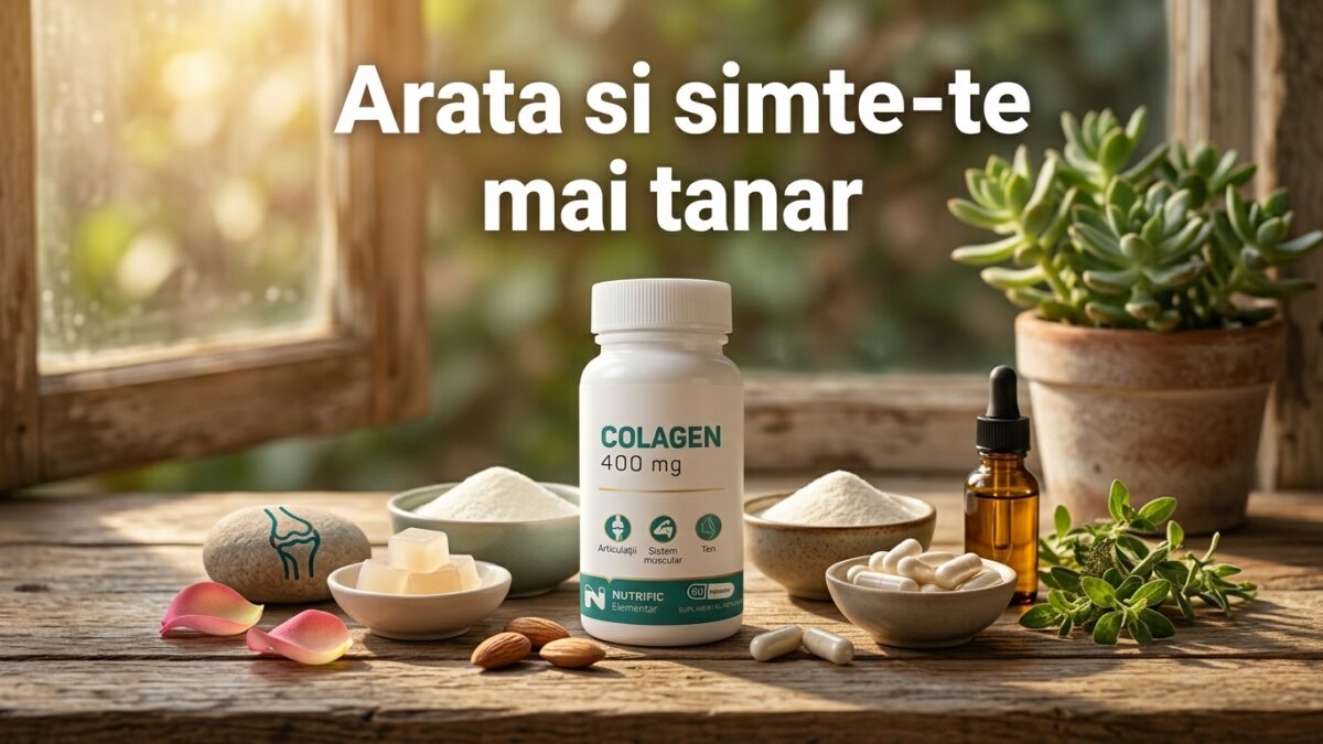 Colagen Capsule Nutrific vs alte tipuri de colagen: Ce să alegi pentru piele și articulații