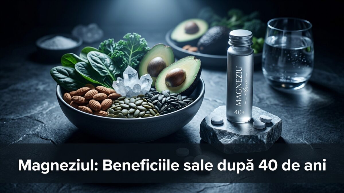 Magneziul: Beneficiile sale după 40 de ani