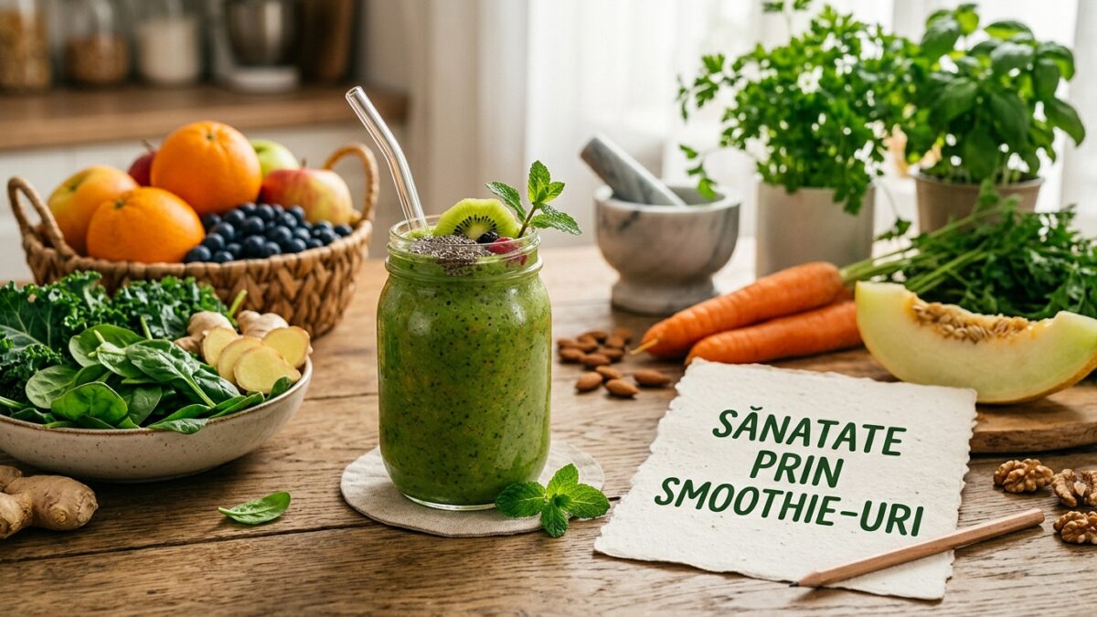 Rețeta de Smoothie cu Vitamine și Minerale Esențiale pentru Seniori