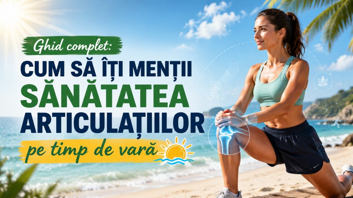 Ghid complet: Cum să îți menții sănătatea articulațiilor pe timp de vară