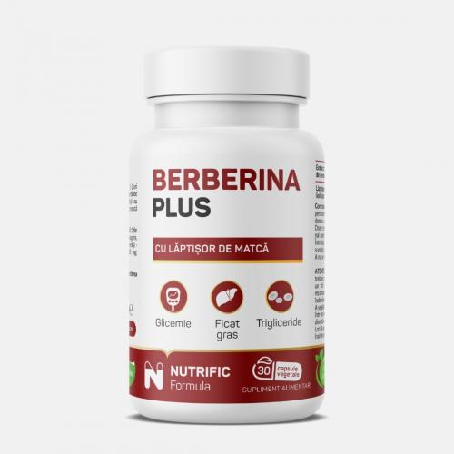 Berberina plus 600mg, 30 capsule vegetale
