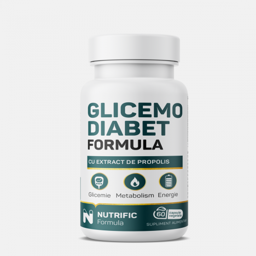 Glicemo diabet formula, 60 capsule vegetale