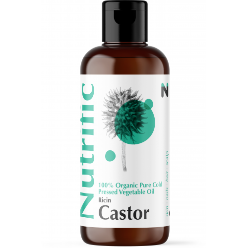 Ulei de ricin organic presat la rece 50ml