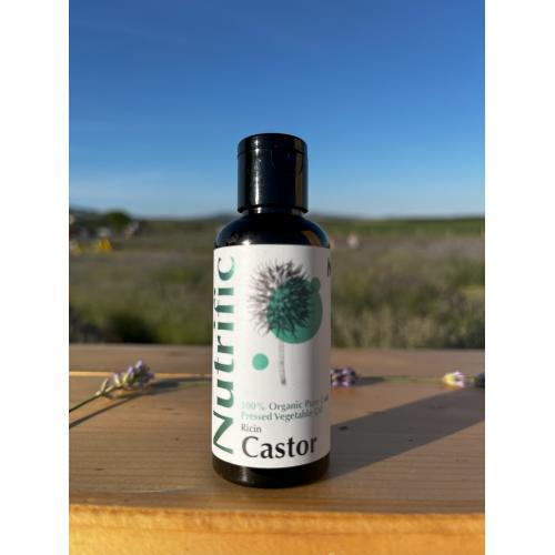 Ulei de ricin organic presat la rece 50ml