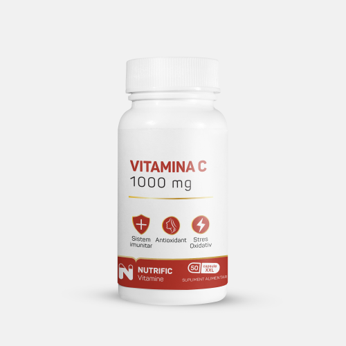 Vitamina C 1000mg, 50 capule XXL